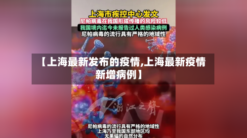 【上海最新发布的疫情,上海最新疫情新增病例】-第2张图片