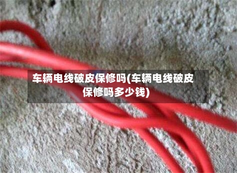 车辆电线破皮保修吗(车辆电线破皮保修吗多少钱)