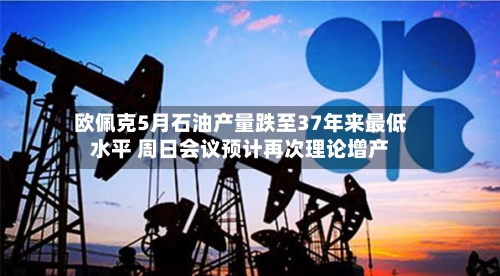 欧佩克5月石油产量跌至37年来最低水平 周日会议预计再次理论增产-第2张图片