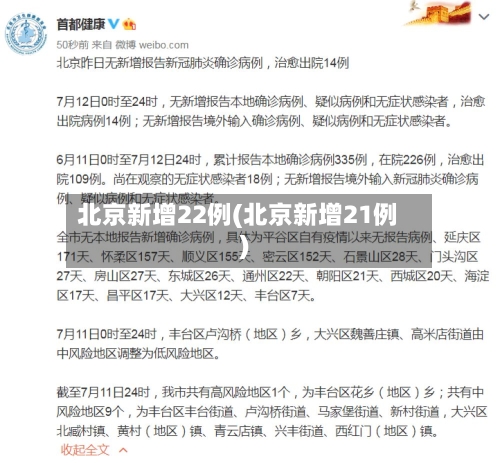 北京新增22例(北京新增21例)-第2张图片